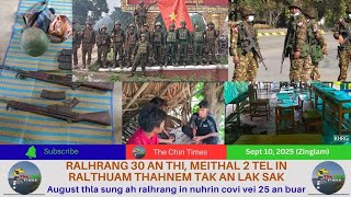 Sep 10 Zing: SAC 30 thi, ralthuam laksak thei. Thla 1 sungah SAC in nuhrin covk 25 an buar