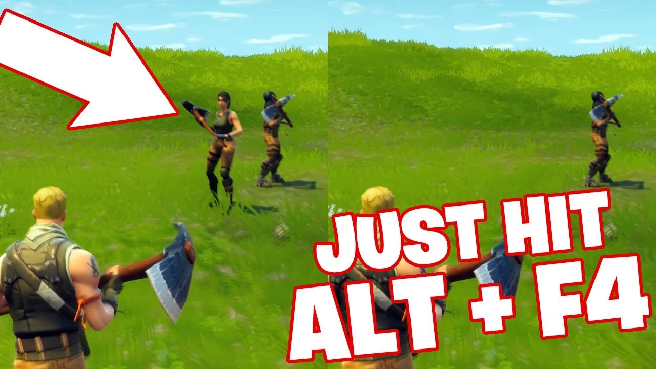 He Actually Pressed Alt F4 Prank Compilation Fortnite