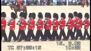 Trooping the Colour by the Scots Guards @ The Queen's Golden Jubilee (June 2002) 🎧