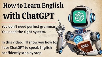 How to Learn English with ChatGPT | The Smart Way to Speak Fluently in English (Step-by-Step Guide)