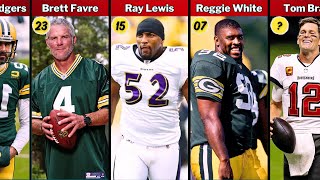 The greatest NFL players of all time  Top 50