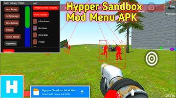 Hypper Sandbox Mod Menu APK 0.4.9.8 Free Download