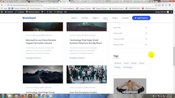 How to Add Sidebar & Widgets | Bluishost - Responsive Web Hosting with WHMCS Themes