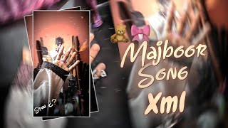 Majboor Song Xml 🧸❤️‍🩹 || 🔥 Trending Video || make by: @sxu_sifat_2.0 || Alight Motion Editz 🤡💋  screenshot 3