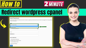 How to redirect wordpress in cpanel 2024