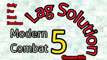 Modern Combat 5 - Lag Solution GlTools