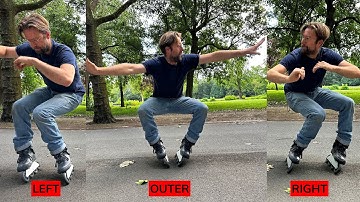 EDGING ON INLINE SKATES!