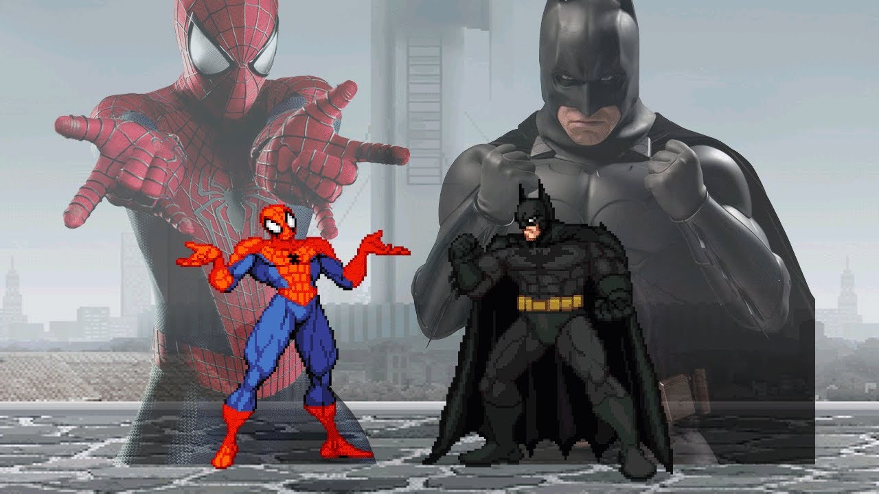 KOF Mugen] Spiderman VS Batman - YouTube