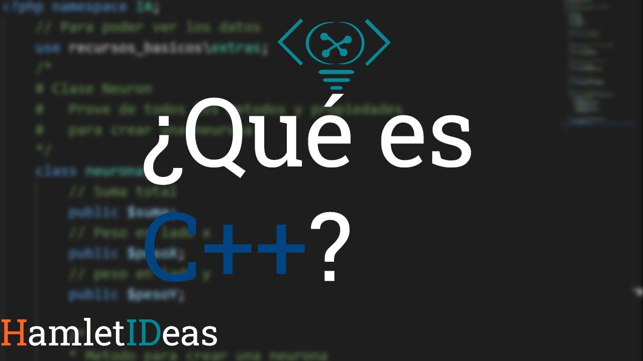 Que es c++ - YouTube