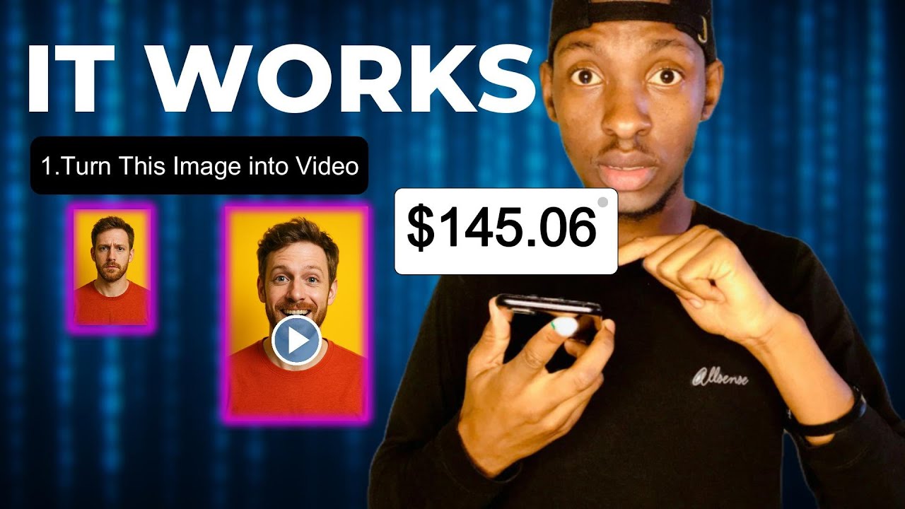 WITH PROOF! Get Paid $145 Only By Changing Images Into Videos Using AI