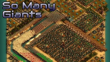 They are Billions - So Many Giants  - Custom Map - No pause