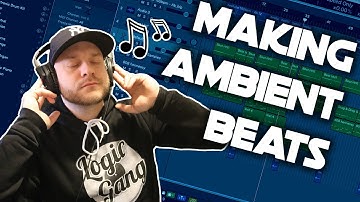 🛸THIS BEAT IS SO VIBEY! Making A Beat | Ambient Trap Beat in Logic Pro X