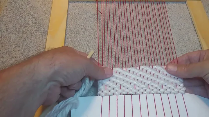 Twill Weaving on the DIY Small Frame Tapestry Loom.   Why is twill so dang hard?