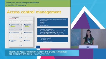 Sharing & Reuse Conference 2017 - Track 2.2: Identity and Access Management Platform
