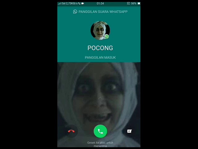 NEVER ANSWER ANY CALL FROM THIS PICTURE (POCONG) class=