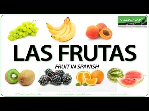 Las Frutas En Español