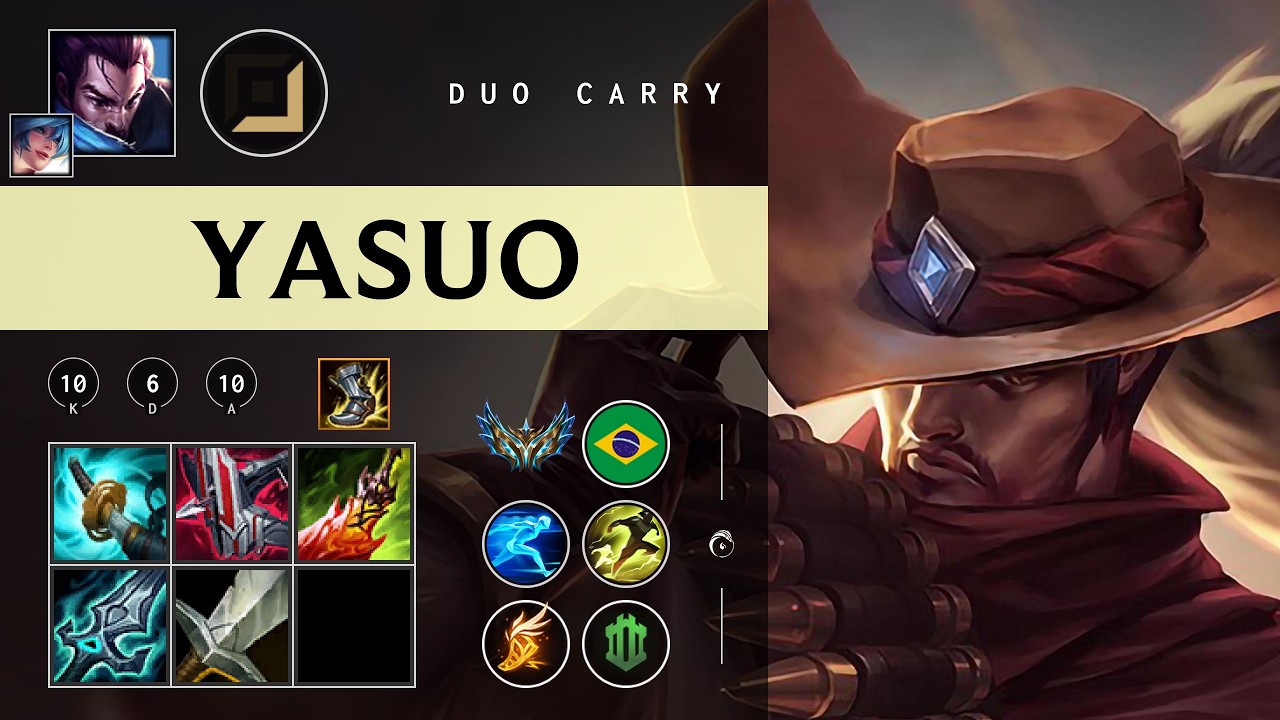 Yasuo ADC vs Sivir - BR Challenger Patch 26.04