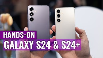 Samsung Galaxy S24 & S24 Plus Hands On - Its All About The Size!