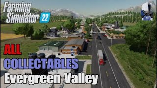 Collectables Evergreen Valley | FS22 | Console | Earn extra money | All 16 Collectables