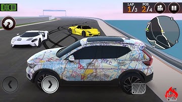 Drive for Speed Simulator VOLDO XC40 Mission 20 Race mode