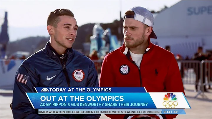 Adam Rippon & Gus Kenworthy Today Show Olympic Int...