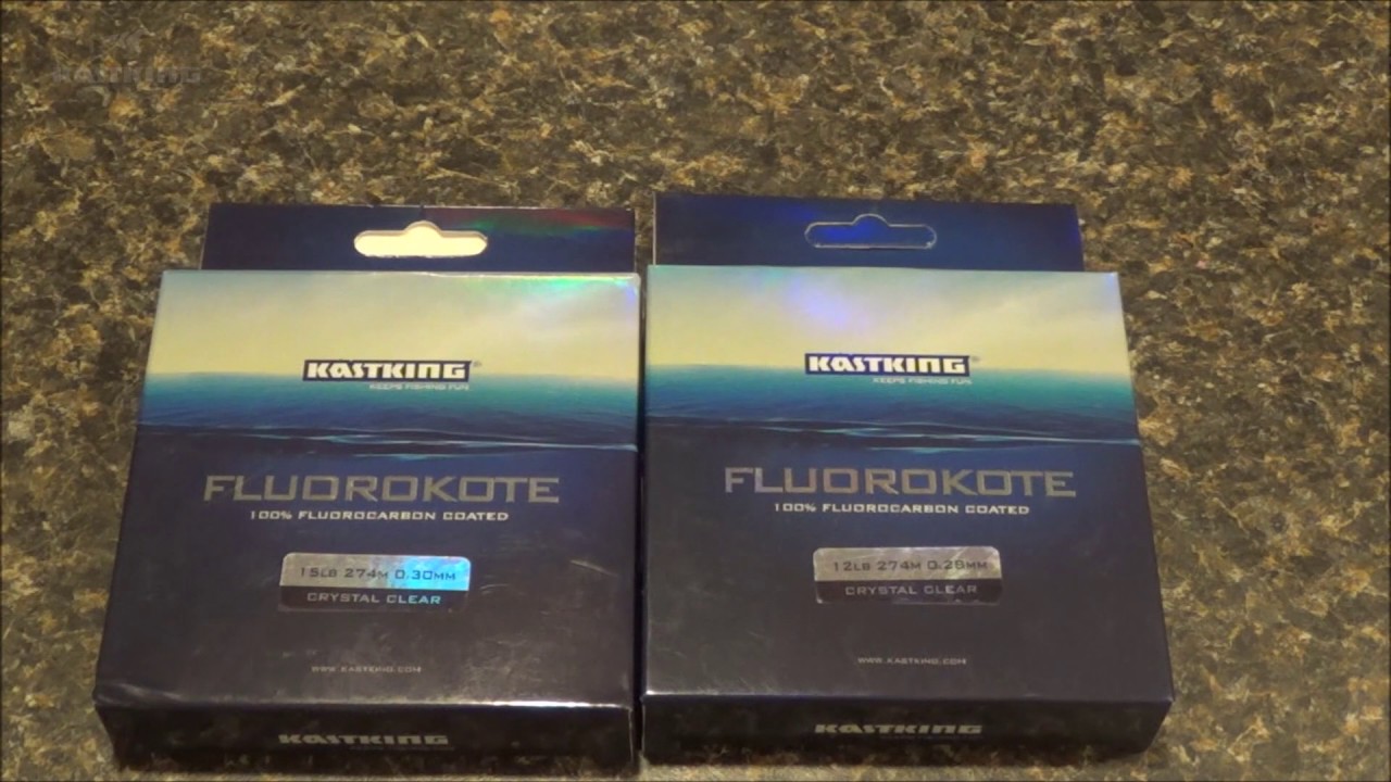 Best Fishing Line Alternative to Fluorocarbon - KastKing FluoroKote 100%  Fluorocarbon Coated 
