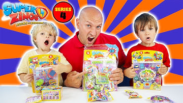 Superzings Series 4 Mega Unboxing