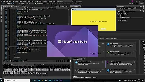 WinForms in Visual Studio 2022 (Windows Forms Getting Started)