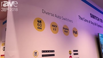 ISE 2018: Kramer Talks Switchers, Introduces VS-1616DN-EM Multi-Format Modular Matrix Switcher