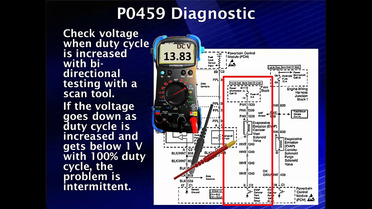 24 Code P0459 Diagnostic Procedure - YouTube