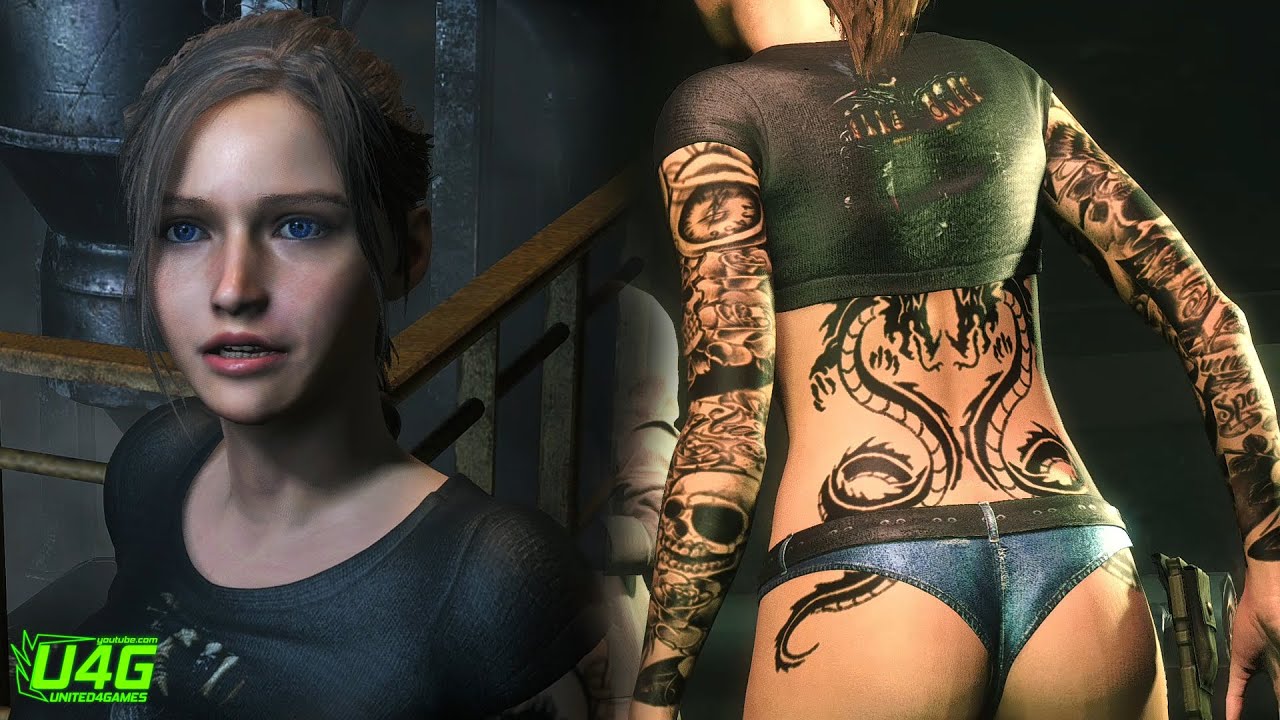 Resident Evil 4' Party-Girl mod no tattoo version by lezisell on