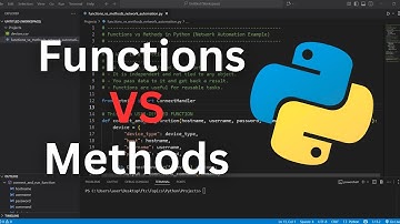 Functions vs Methods in Python (Network Automation Example)