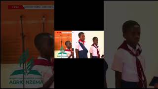 Do you know Enock's family background? Watch this little girl as she demonstrates a true soldier.