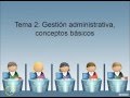 Tema 2 Gestión administrativa