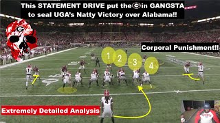 Study: UGA put the G in GANGSTA w\/ this drive vs. Bama!!