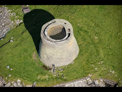 Broch of Mousa On History Visit To Shetland Islands Scotland