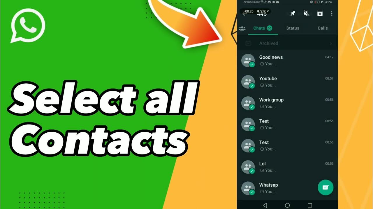 how-to-select-all-contacts-on-whatsapp-youtube