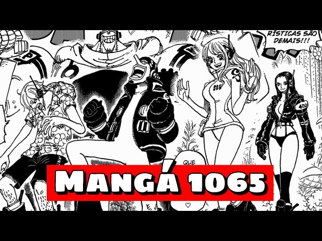 One Piece  Quando saem os spoilers do mangá 1065?