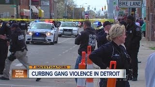 Curbing gang violence in Detroit