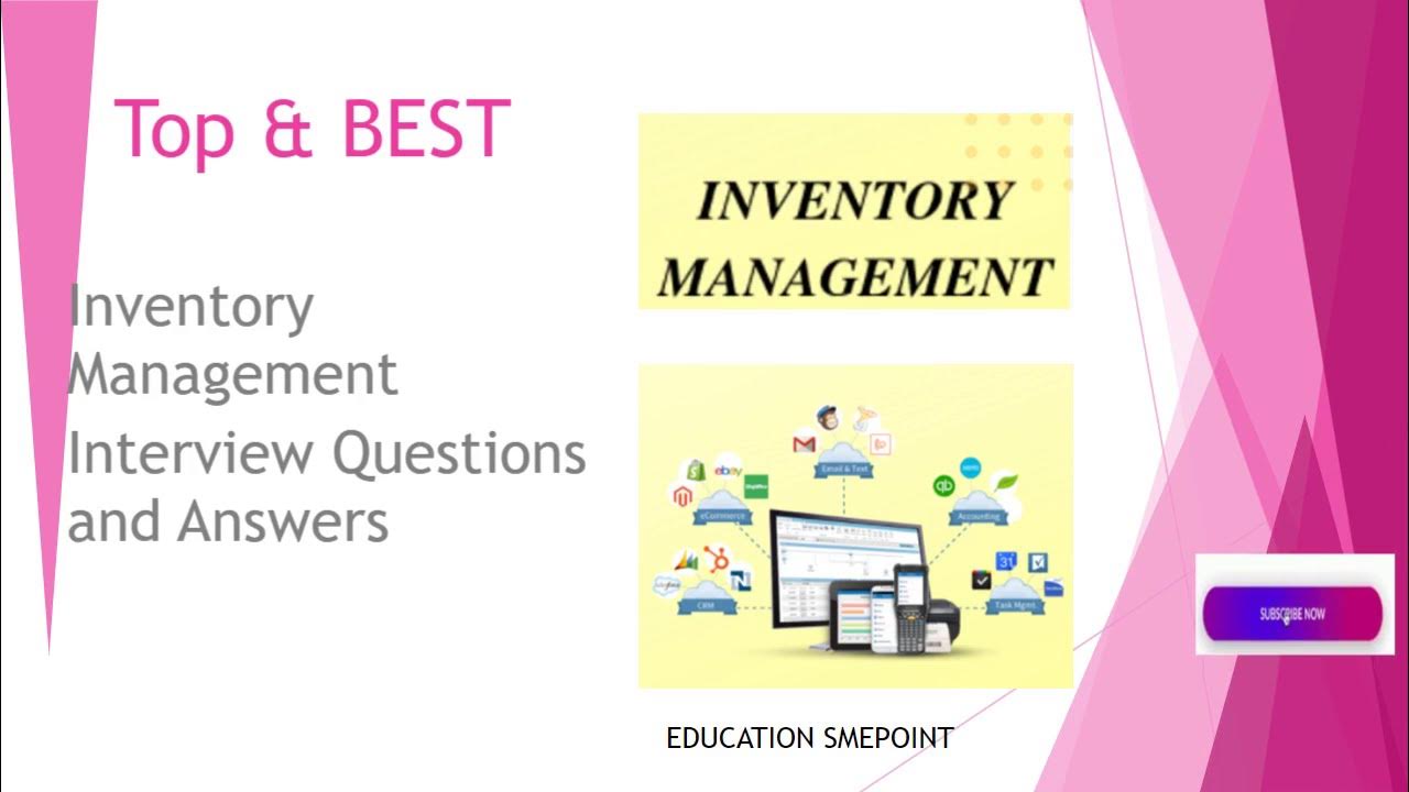 Inventory Management Interview Questions and Answer YouTube