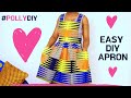 Easy Apron Sewing Tutorial  || #PollyDIY