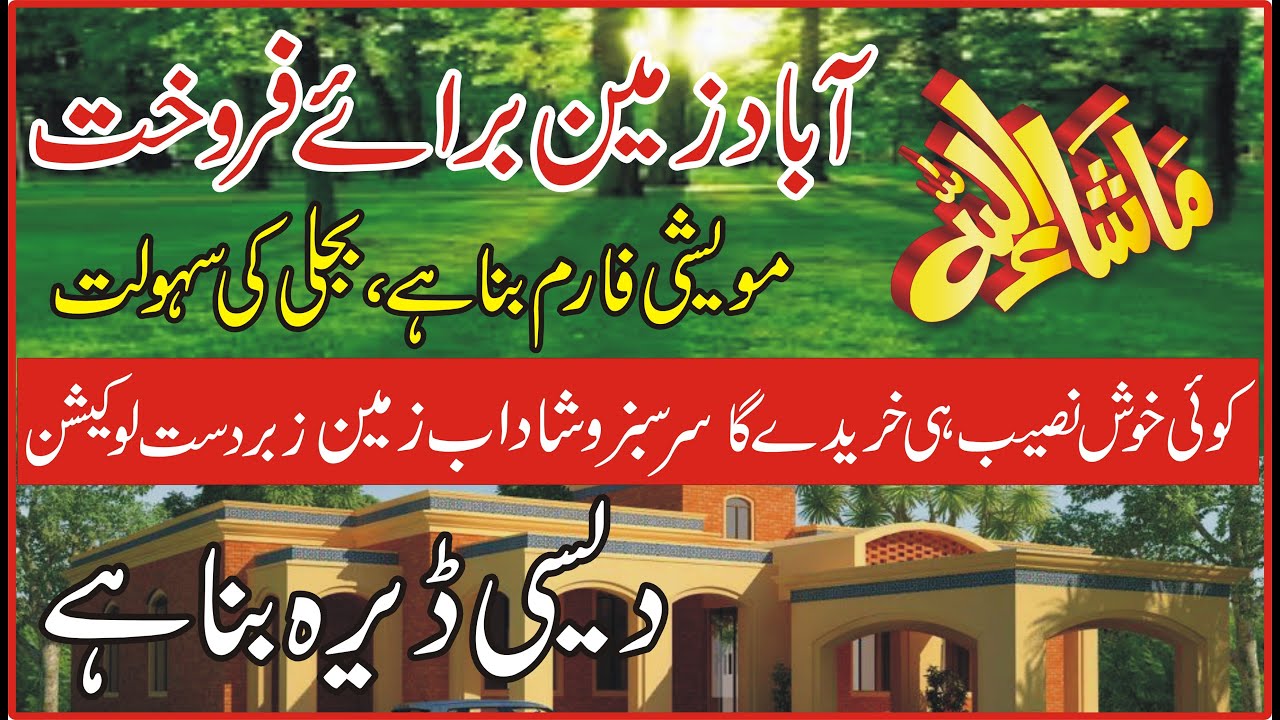 Land For Sale Agriculture Land For sale zameen cheap for sale in