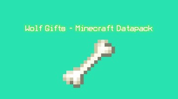 Wolf Gifts in Minecraft - Datapack Project Showcase [1.19]