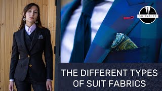 The Different Types Of Suit Weaves
