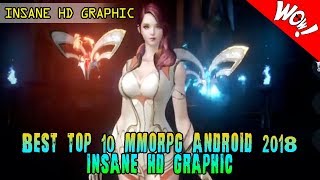 BEST TOP 10 MMORPG ANDROID 2018 INSANE HD GRAPHIC screenshot 5