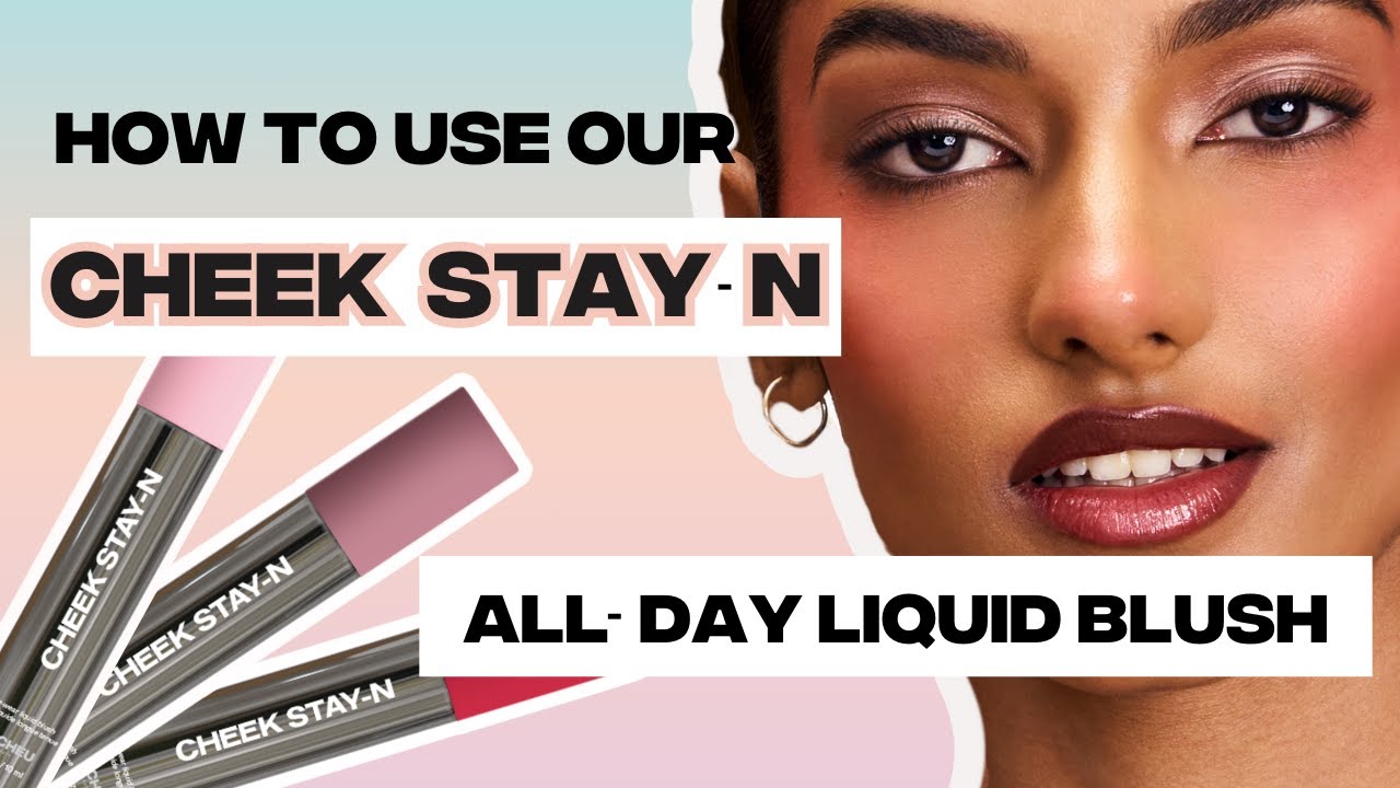 How To Use Our NEW Cheek STAY-N - SACHEU Beauty - YouTube