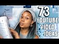 73 YouTube Video Ideas That Will BLOW UP Your Channel Fast | TheJaylahShow