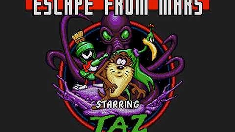 Intro-Demo - Taz in Escape from Mars (Europe, Mega Drive)