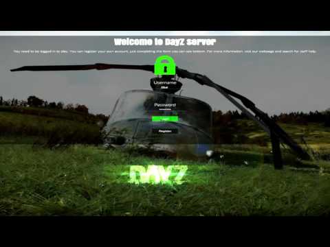 [SCRIPT] DayZ Login Panel | HTML/CSS/Lua