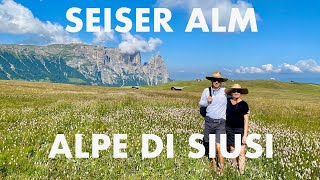 Is Seiser Alm - Alpe di Siusi the best of Dolomites Italy? Awestruck by colossal alpine meadow!